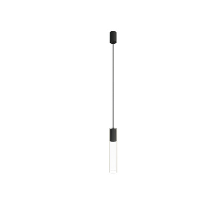 Lampa wisząca sufitowa czarna GU10 CYLINDER BLACK L ZWIS Nowodvorski 7864